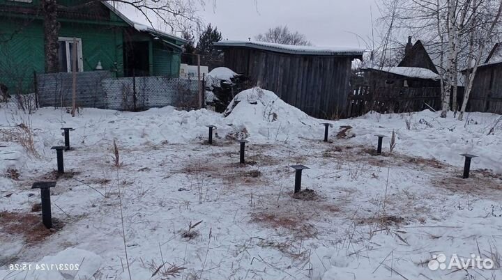 Винтовые сваи установка под ключ