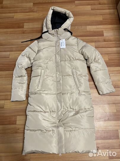 Пуховик женский длинный 44