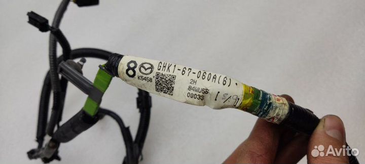 Проводка крышки багажника Mazda 6 GJ pevps 2012