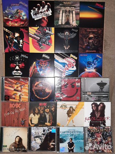 CD диски rock,POP,metal лицензия
