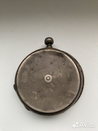 Старинные карманные часы серебро