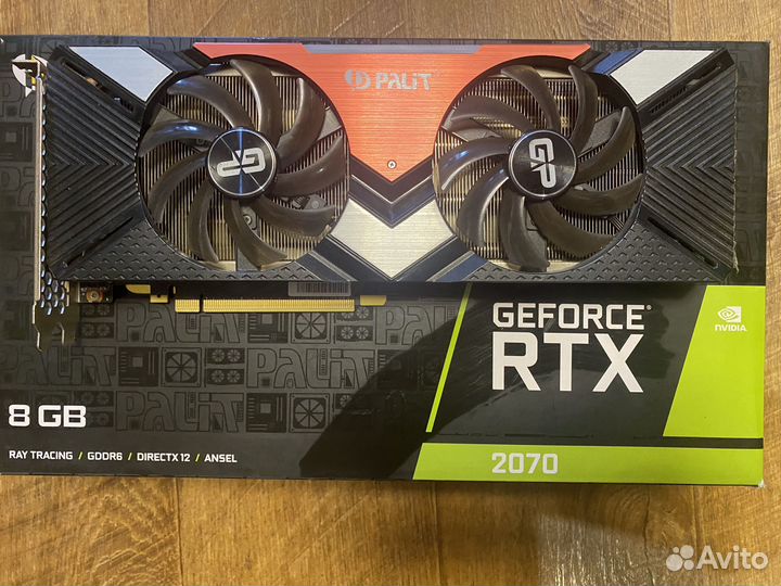 Видеокарта rtx 2070 Gaming Pro