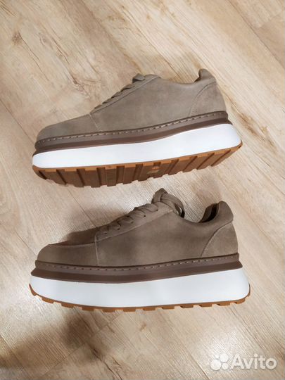 Кроссовки натур замша 39