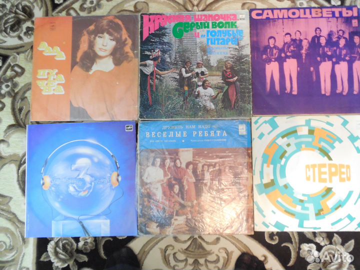 Грампластинки Эстрада