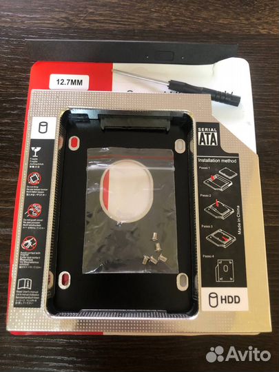 Карман переходник HDD, SSD вместо привода DVD