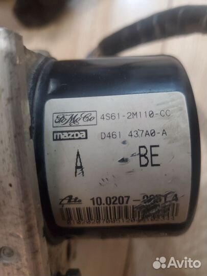 Блок abs ford fusion fiesta