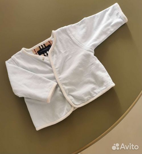 Одежда для новорожденных, кофта Burberry