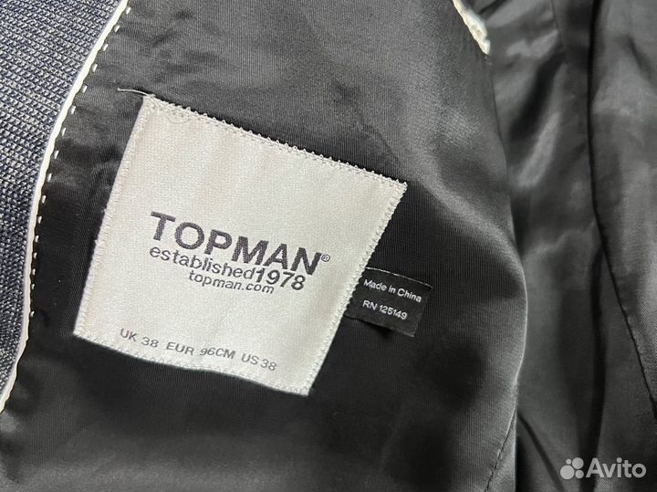 Пиджак мужской topman 48