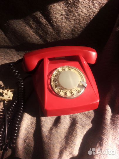 Телефонный аппарат дисковый tesla винтаж