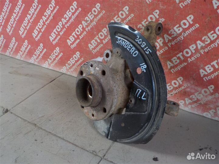Кулак поворотный передний левый Renault Sandero 2