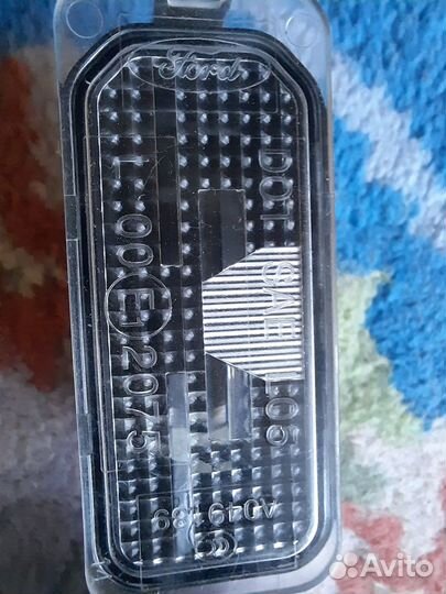 Плафон подсветки номера Ford