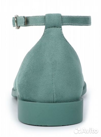 Босоножки женские бирюзовые 38