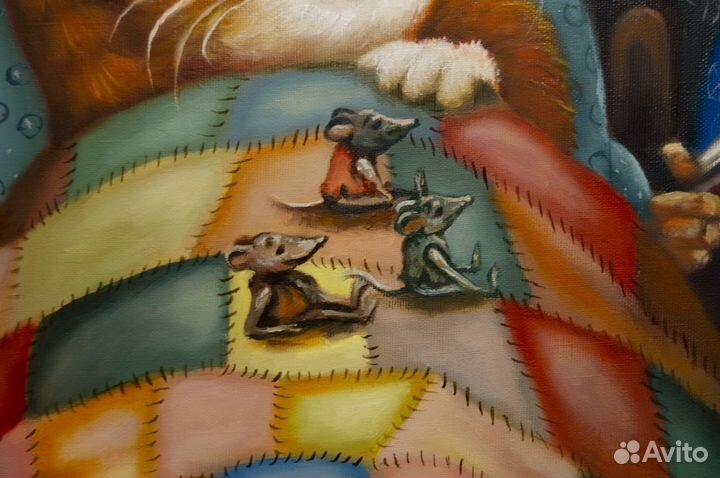 Картина маслом на холсте