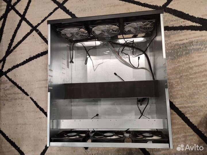 Корпус для майнинга на 6 видеокарт