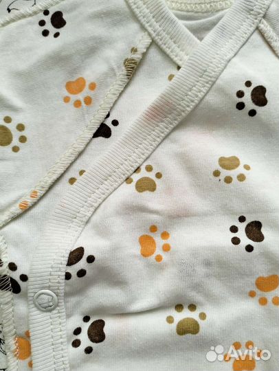 Распашонка- трансформер, кулир, 56 и 62