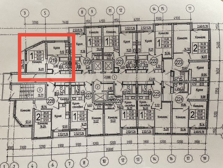 1-к. квартира, 37 м², 23/25 эт.