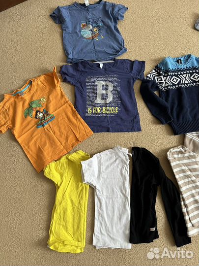Вещи пакетом для мальчика 116 размер
