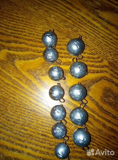 Чебурашка разборная(свинцовых грузило)