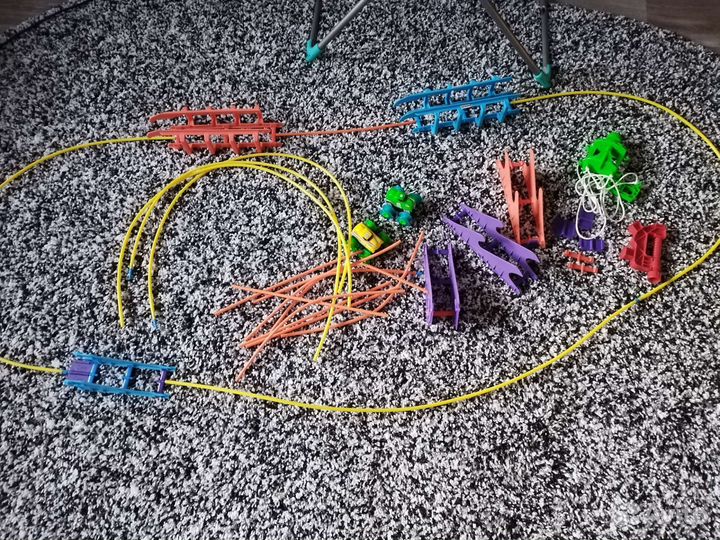 Трек хот вилс + канатный трек Монстр-трак