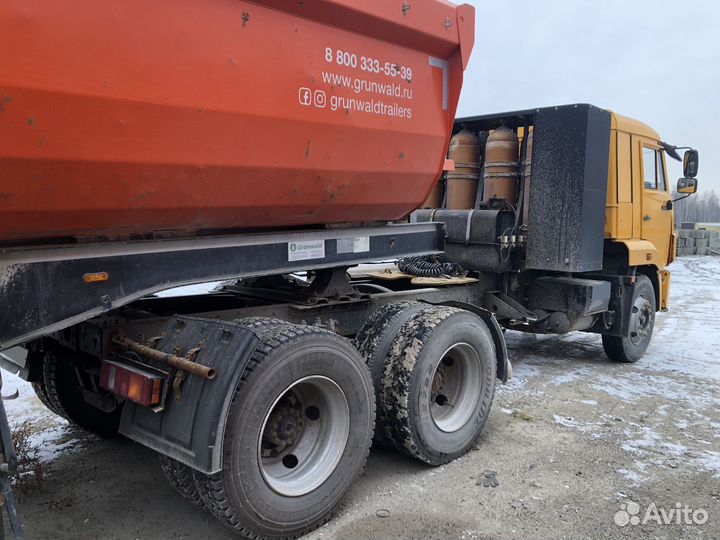 КАМАЗ 65116 с полуприцепом, 2018