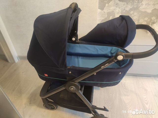 Коляска люлька с автокреслом