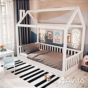 Детская кровать из бука от производителя