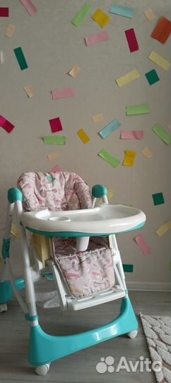 Стульчик для кормления Happy baby Kevin