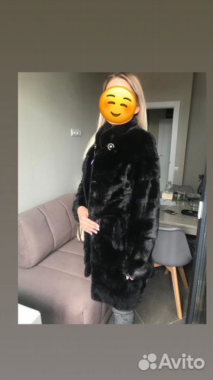 Шуба норковая поперечка