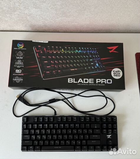 Клавиатура ZET gaming Blade PRO Kailh Red Box