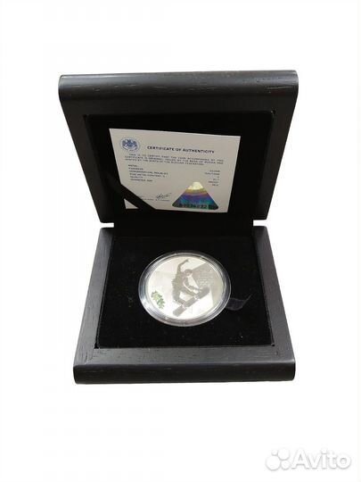 Серебряная монета 