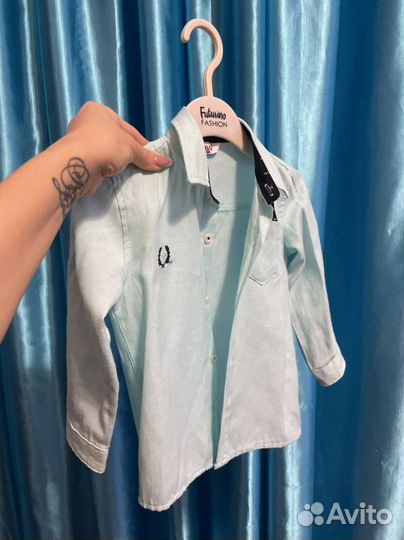 Рубашка новая на мальчика 104р