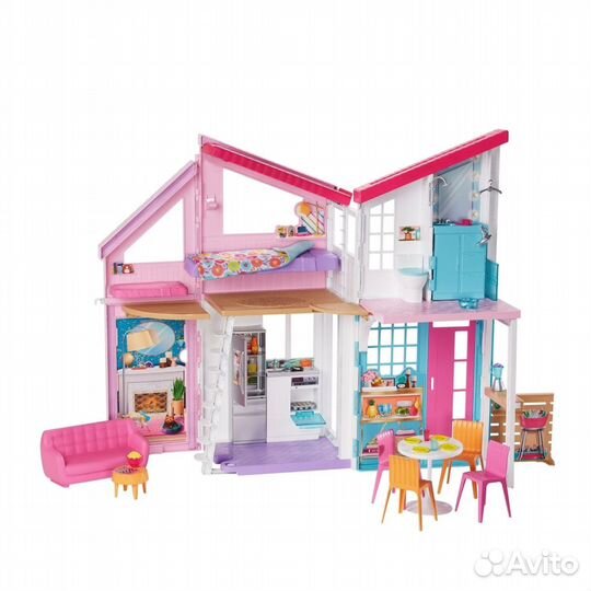 Дом Barbie Малибу с мебелью FXG57