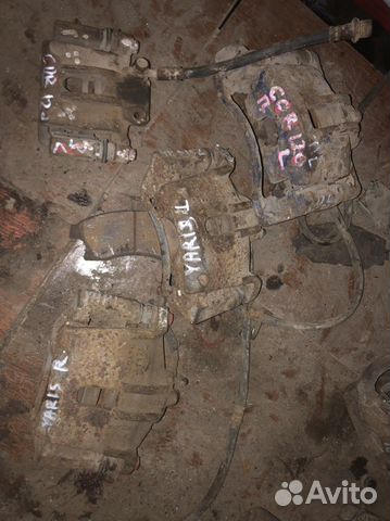 Суппорт тормозной toyota corolla 120 yaris