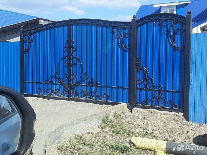 Кованые ворота и калитки