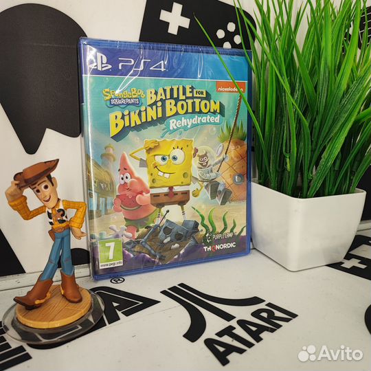 Spongebob Squarepants: bfbbr (PS4) NEW
