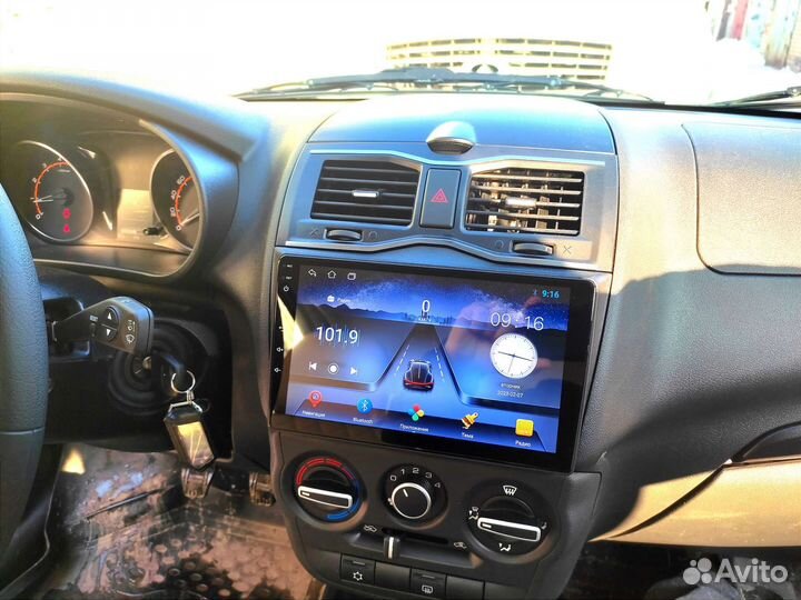 Магнитола на Андроиде на ваз Гранта
