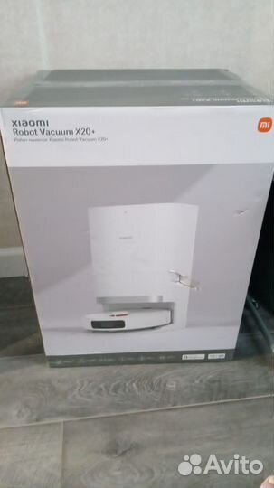Робот пылесос xiaomi robot vacuum x20 plus