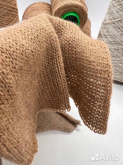 Верблюд 100 Итальянская пряжа на бобинах