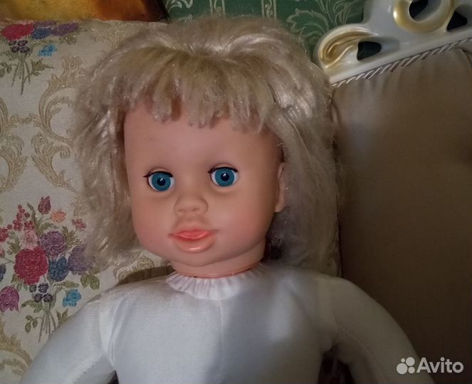 Кукла интерактивная, 60 см, пупсы, куклы винтаж