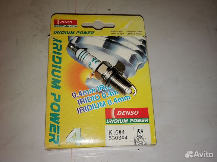 Свечи зажигания Denso IK16 5303