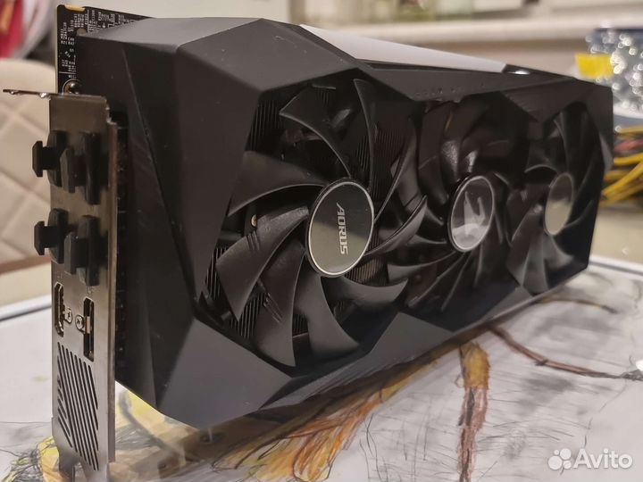 Видеокарта rtx3070 aorus master gigabyte