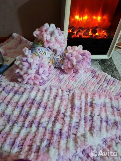 Плед,ручной работы