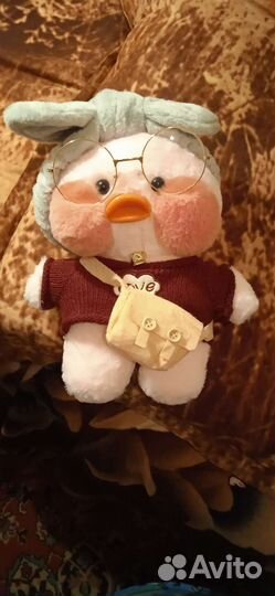 Утка Лала Фан Фан мягкая