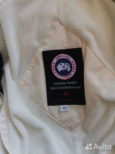 Комбинезон canada goose зимний, размер 80