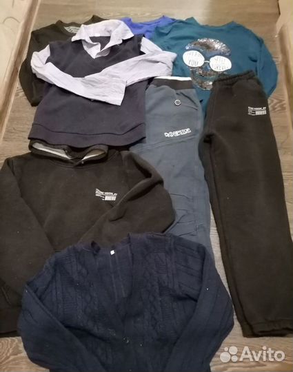 Вещи пакетом на мальчика 140 146