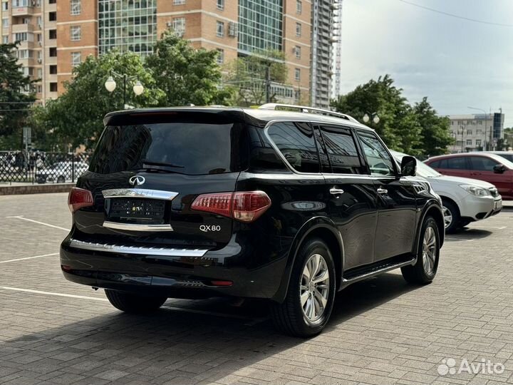 Infiniti QX80 5.6 AT, 2017, 135 080 км