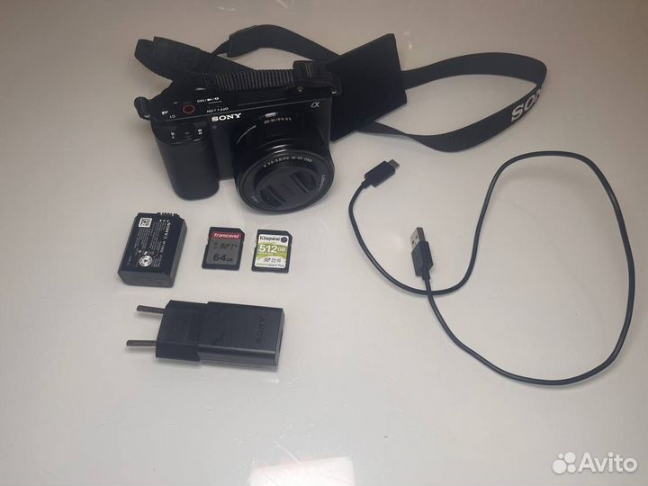 Sony zv e10 kit 16 50mm black