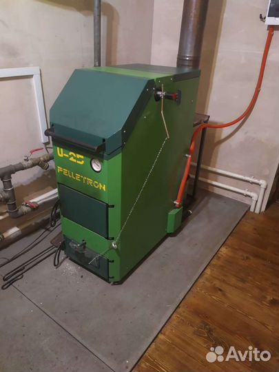 Твердотопливный котел Пеллетрон