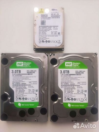 Жесткий диск 3.5 3тб / док-станция hdd/ssd