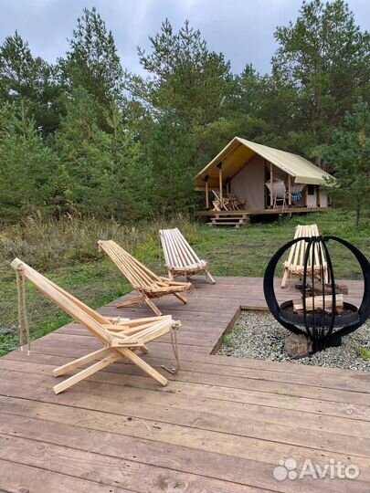 Глэмпинг на берегу Волги 1,5 га